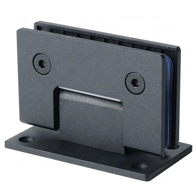 Modern Style Frameless Glass Shower Door Hinge Stainless Steel and Brass for Bathroom Stair Balcony DIY Installation