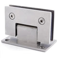 Modern Style Frameless Glass Shower Door Hinge Stainless Steel and Brass for Bathroom Stair Balcony DIY Installation