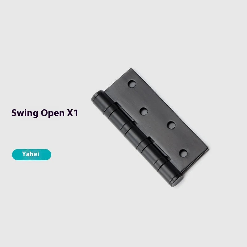 4/5 Inch Stainless Steel 304 Flat Open/Mother Hinge for Bedroom Wooden Door Silent Bearing Thickened Folding Hardware Lock